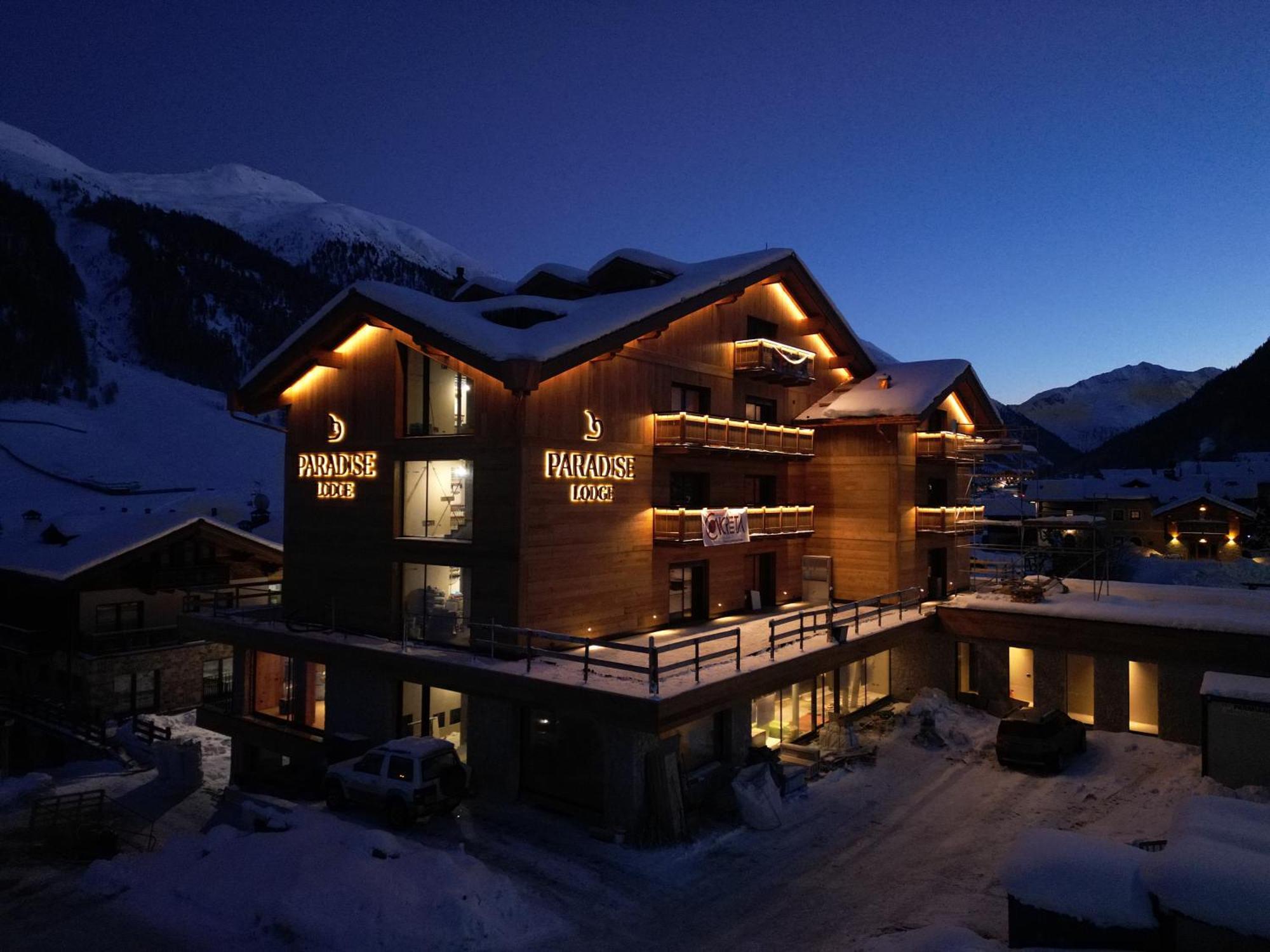 Paradise Lodge Livigno Exteriör bild